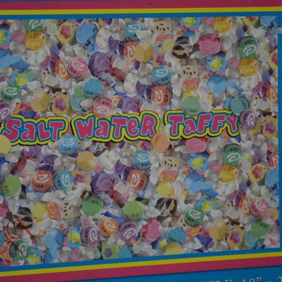 500 pc Jigsaw Puzzle Salt Water Taffy Beach Candy - Picture 2 of 4